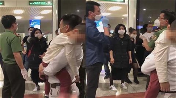 Người Việt từ vùng dịch về náo loạn sân bay: Ngượng thay!